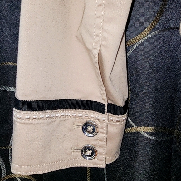 White House Black Market Cream Size 4 Blazer Jacker - Picture 6 of 9